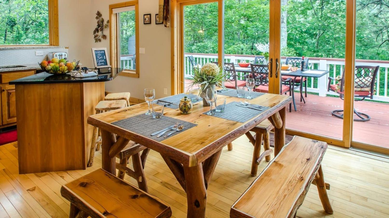 Serene Mountain And Sunset Views 3Bd Cabin Franklin Exterior photo